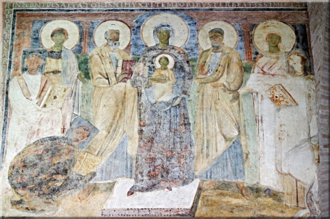 affresco atrio Santa Sabina