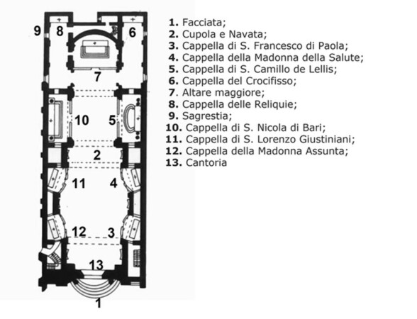 mappe chiese