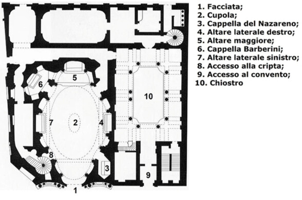 mappa_s Carlo alle 4 fontane